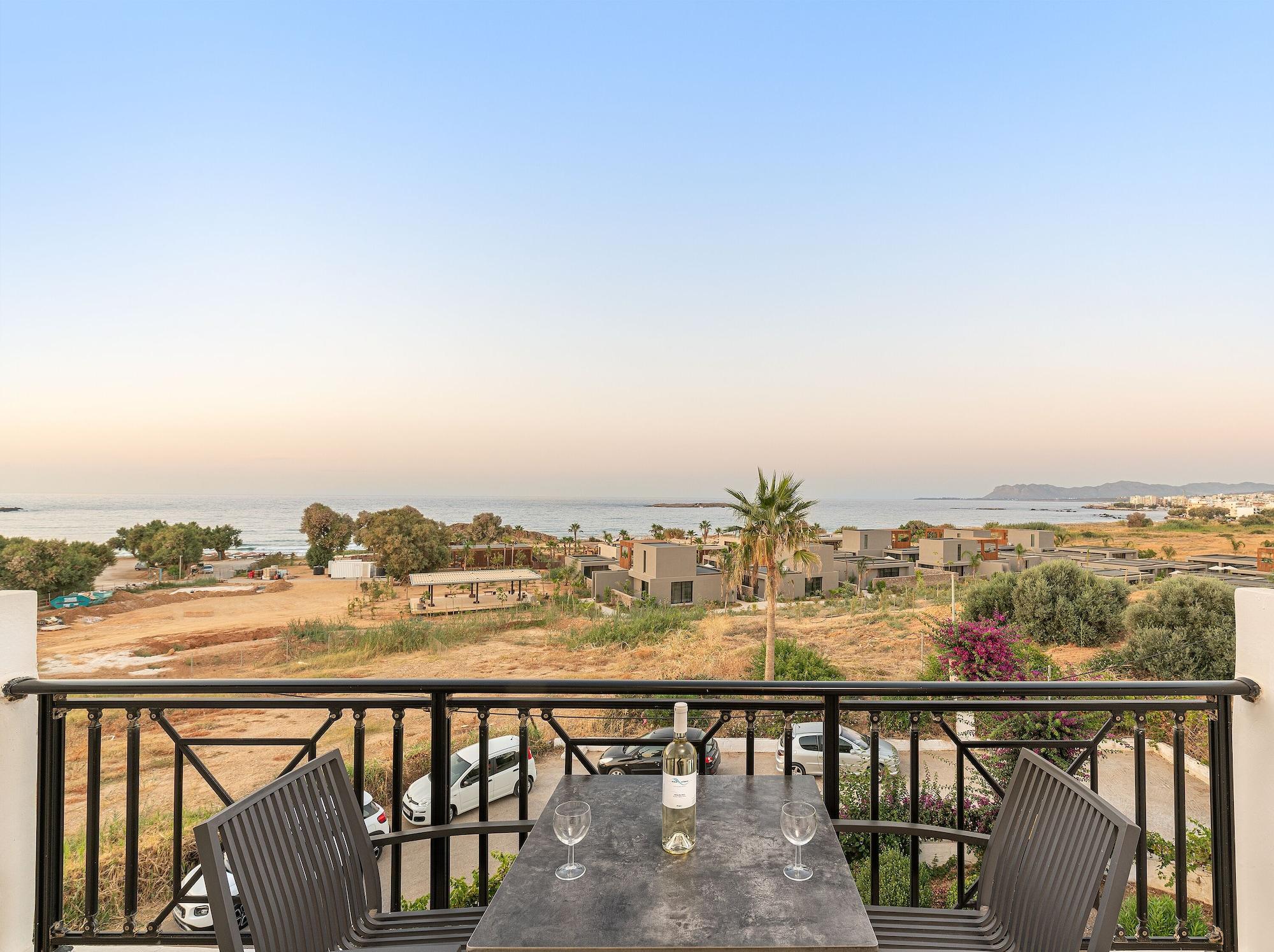 Sea View Hotel & Apartments Kato Daratso Dış mekan fotoğraf