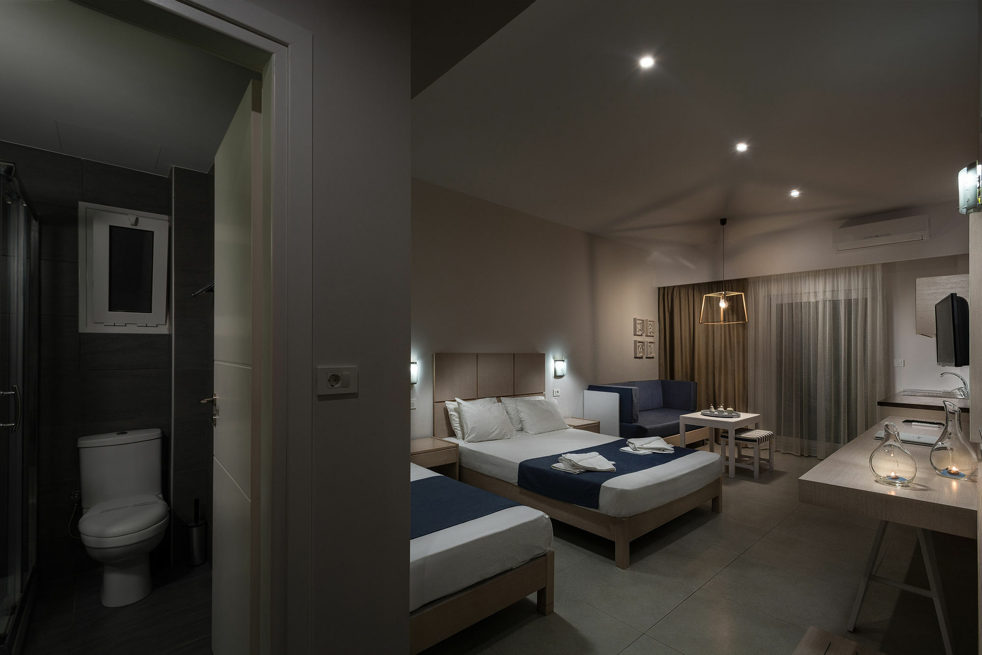 Sea View Hotel & Apartments Kato Daratso Dış mekan fotoğraf